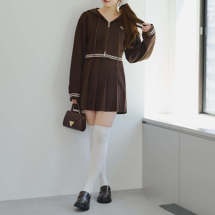 【セットアップ】ニットラインパーカー & ミニスカート | RMAF　NICE CLAUP / OLIVE des OLIVE | 詳細画像17 