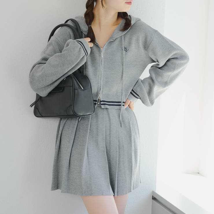 【セットアップ】ニットラインパーカー & ミニスカート | RMAF　NICE CLAUP / OLIVE des OLIVE | 詳細画像20 