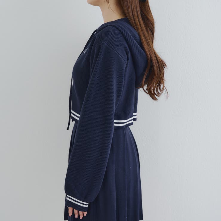 【セットアップ】ニットラインパーカー & ミニスカート | RMAF　NICE CLAUP / OLIVE des OLIVE | 詳細画像29 