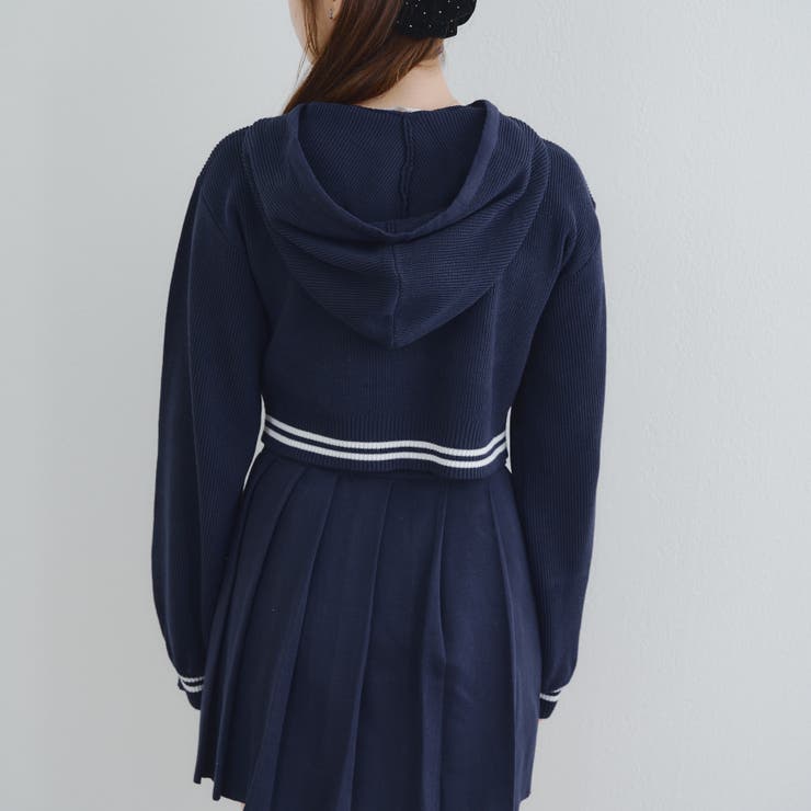 【セットアップ】ニットラインパーカー & ミニスカート | RMAF　NICE CLAUP / OLIVE des OLIVE | 詳細画像30 