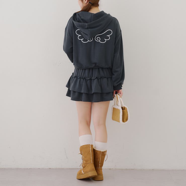 セットアップ】ウィッシュコア パーカー & ミニスカート[品番