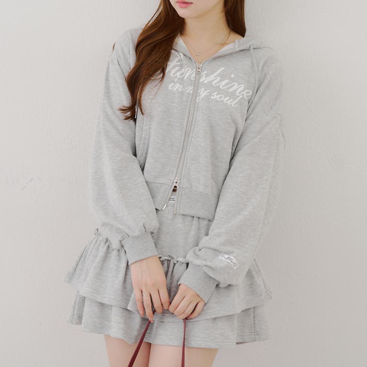 セットアップ】ウィッシュコア パーカー & ミニスカート[品番