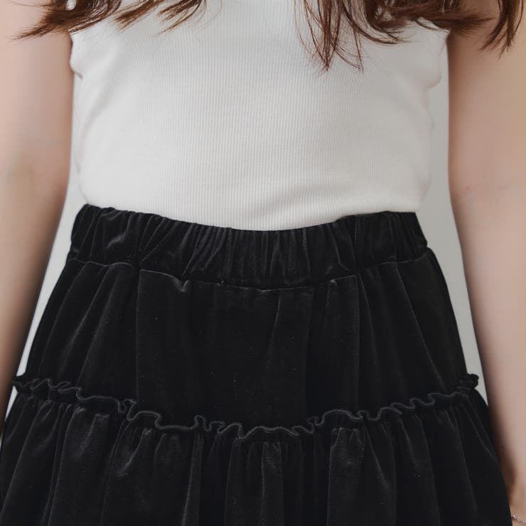 【セットアップ】袖リボンベロアパーカー & ミニスカート | RMAF　NICE CLAUP / OLIVE des OLIVE | 詳細画像30 