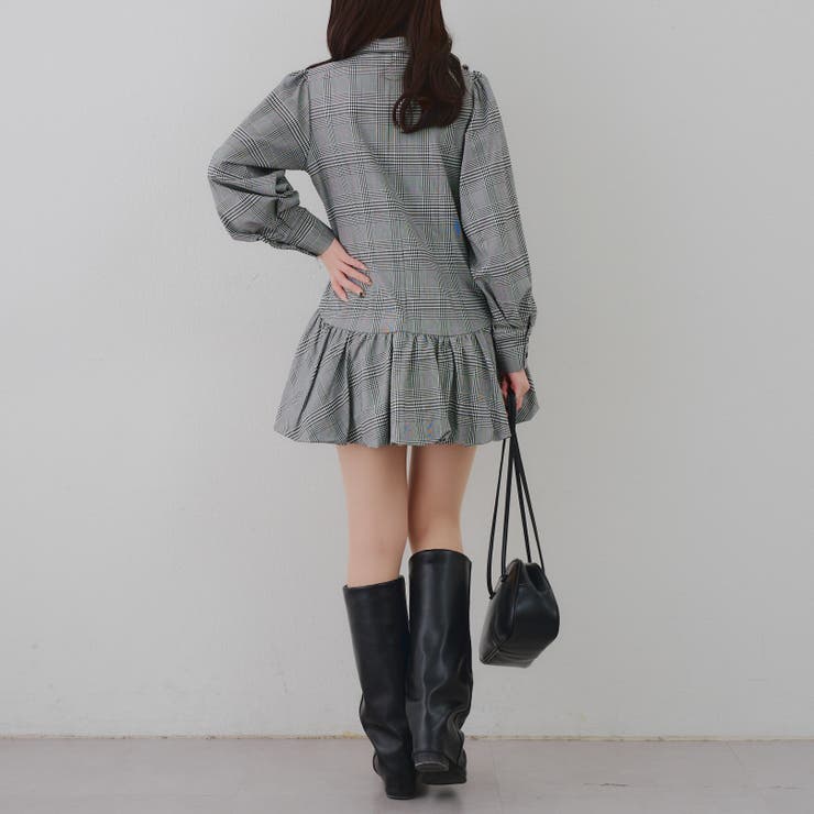 ネクタイ付裾バルーンミニワンピース | RMAF　NICE CLAUP / OLIVE des OLIVE | 詳細画像57 