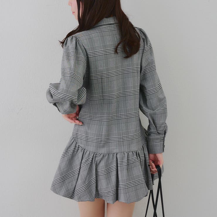 ネクタイ付裾バルーンミニワンピース | RMAF　NICE CLAUP / OLIVE des OLIVE | 詳細画像53 