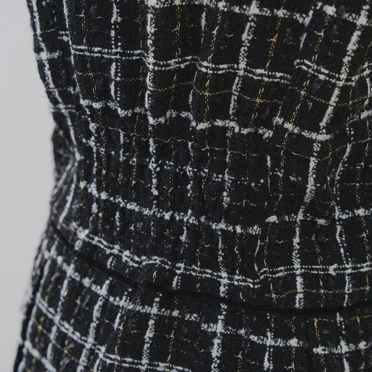 ラメツイードミニ丈ジャンスカ | RMAF　NICE CLAUP / OLIVE des OLIVE | 詳細画像25 