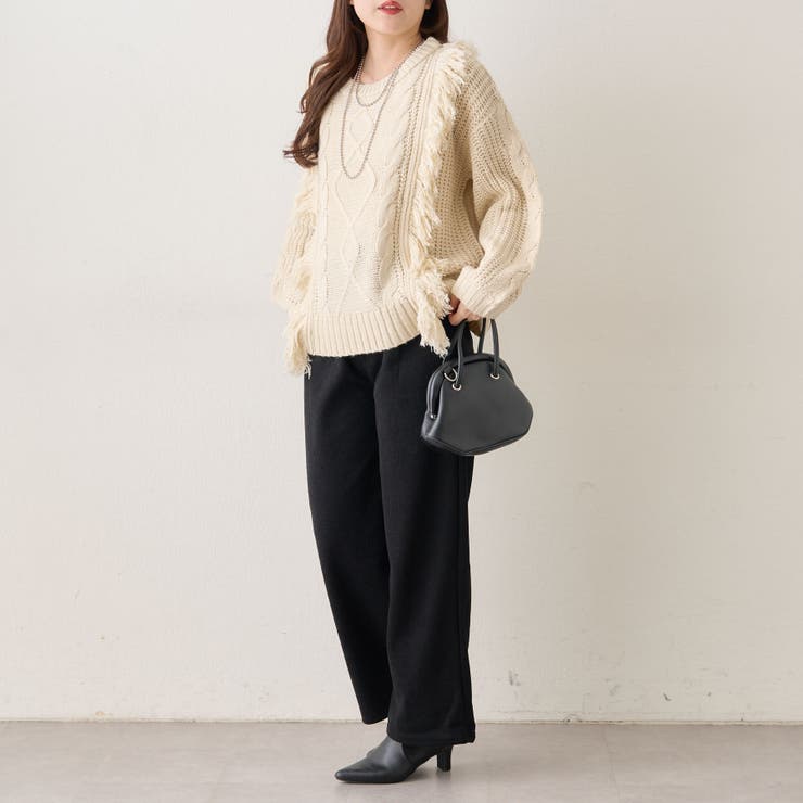 【NAO】フリンジクループルオーバー | RMAF　NICE CLAUP / OLIVE des OLIVE | 詳細画像17 