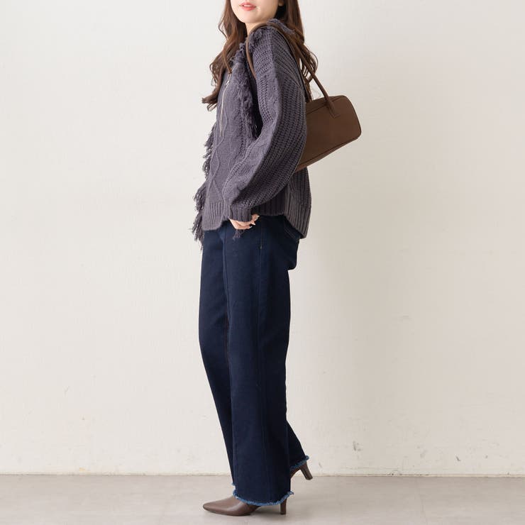 【NAO】フリンジクループルオーバー | RMAF　NICE CLAUP / OLIVE des OLIVE | 詳細画像37 