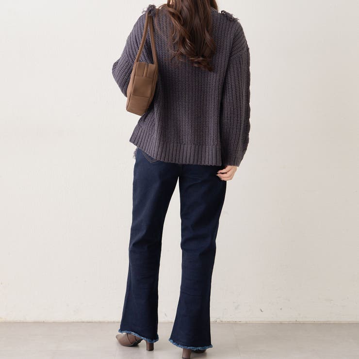 【NAO】フリンジクループルオーバー | RMAF　NICE CLAUP / OLIVE des OLIVE | 詳細画像38 