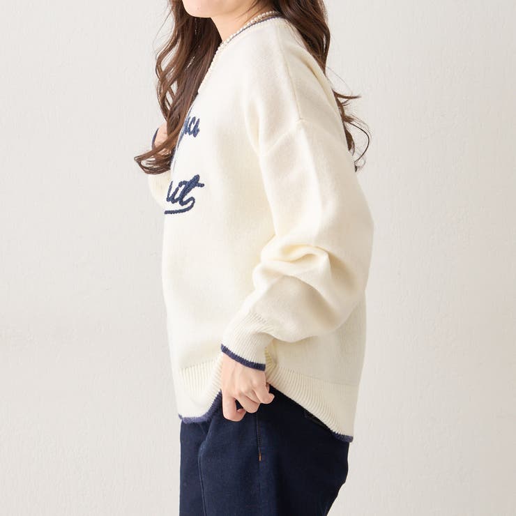 【NAO】コード刺繍ロゴプルオーバー | RMAF　NICE CLAUP / OLIVE des OLIVE | 詳細画像14 