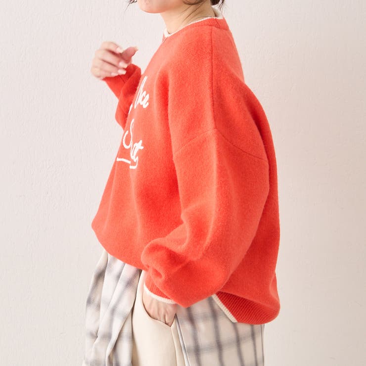 【NAO】コード刺繍ロゴプルオーバー | RMAF　NICE CLAUP / OLIVE des OLIVE | 詳細画像19 