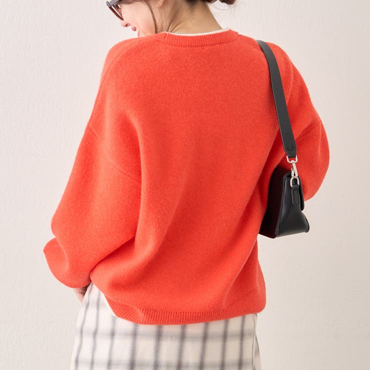 【NAO】コード刺繍ロゴプルオーバー | RMAF　NICE CLAUP / OLIVE des OLIVE | 詳細画像20 