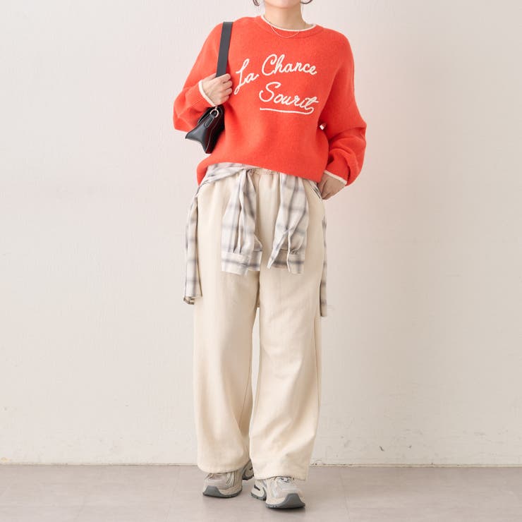 【NAO】コード刺繍ロゴプルオーバー | RMAF　NICE CLAUP / OLIVE des OLIVE | 詳細画像21 