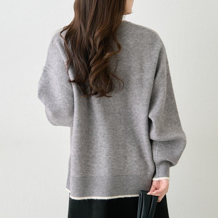 【NAO】コード刺繍ロゴプルオーバー | RMAF　NICE CLAUP / OLIVE des OLIVE | 詳細画像29 