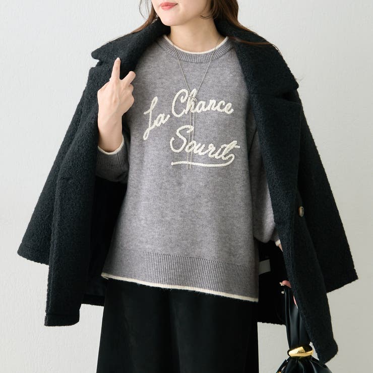 【NAO】コード刺繍ロゴプルオーバー | RMAF　NICE CLAUP / OLIVE des OLIVE | 詳細画像31 