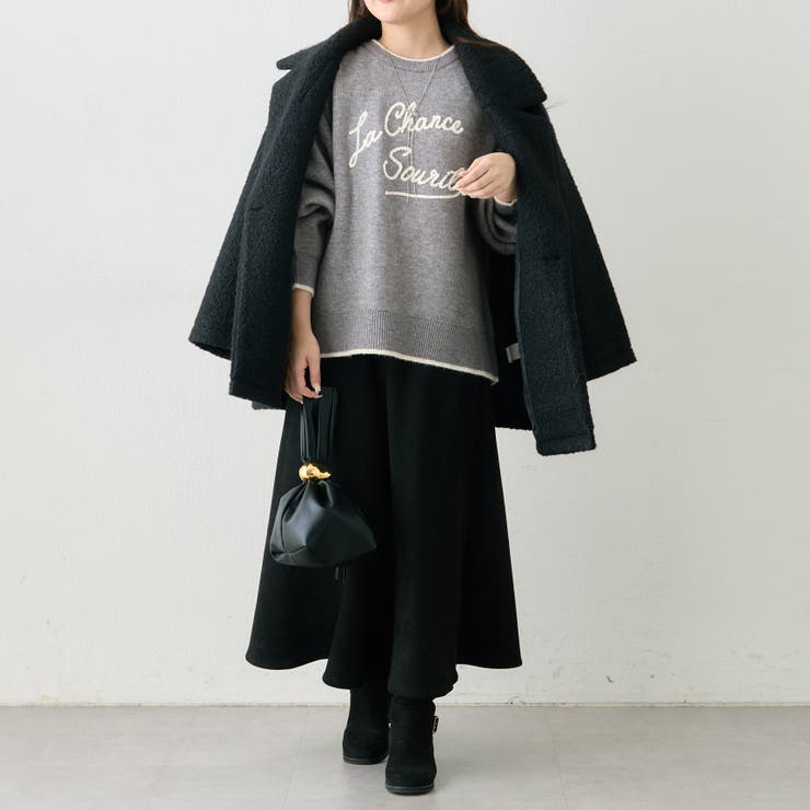 【NAO】コード刺繍ロゴプルオーバー | RMAF　NICE CLAUP / OLIVE des OLIVE | 詳細画像32 