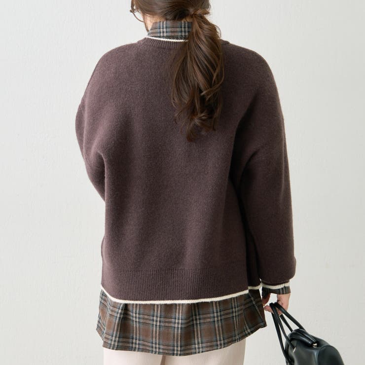 【NAO】コード刺繍ロゴプルオーバー | RMAF　NICE CLAUP / OLIVE des OLIVE | 詳細画像37 