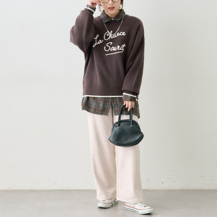 【NAO】コード刺繍ロゴプルオーバー | RMAF　NICE CLAUP / OLIVE des OLIVE | 詳細画像38 