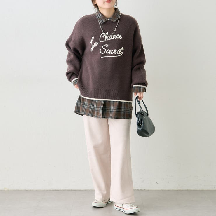 【NAO】コード刺繍ロゴプルオーバー | RMAF　NICE CLAUP / OLIVE des OLIVE | 詳細画像39 