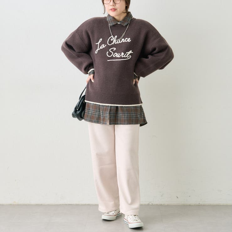 【NAO】コード刺繍ロゴプルオーバー | RMAF　NICE CLAUP / OLIVE des OLIVE | 詳細画像40 