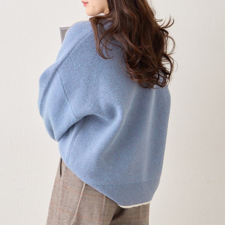 【NAO】コード刺繍ロゴプルオーバー | RMAF　NICE CLAUP / OLIVE des OLIVE | 詳細画像5 