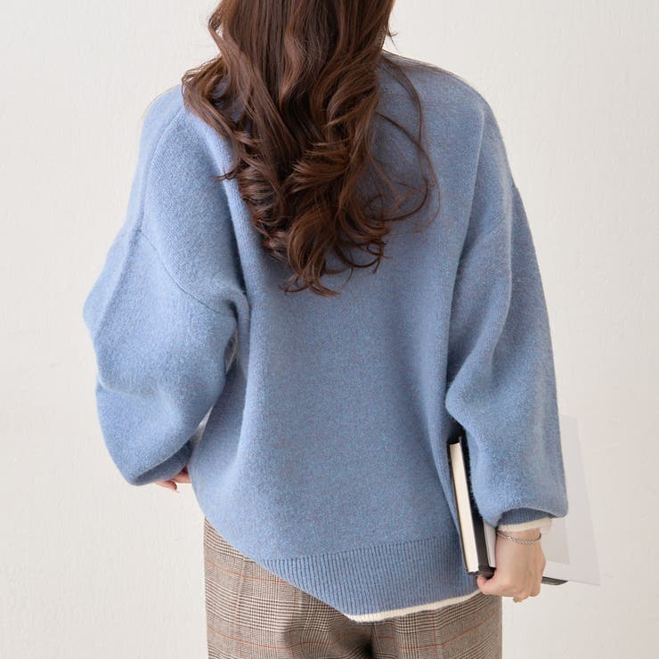 【NAO】コード刺繍ロゴプルオーバー | RMAF　NICE CLAUP / OLIVE des OLIVE | 詳細画像6 