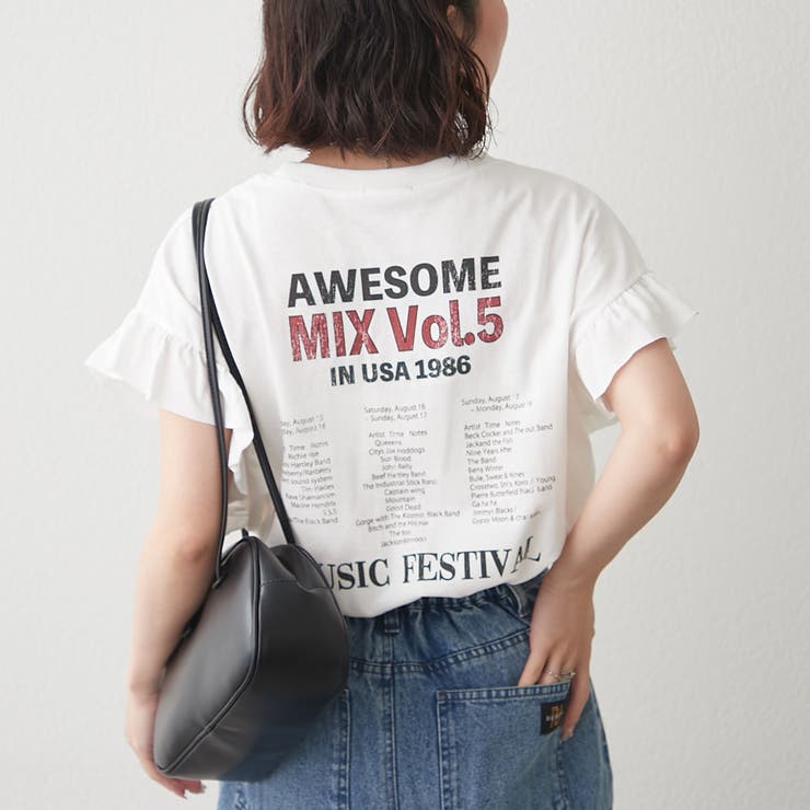 【NAO】袖フリルTシャツ | RMAF　NICE CLAUP / OLIVE des OLIVE | 詳細画像5 