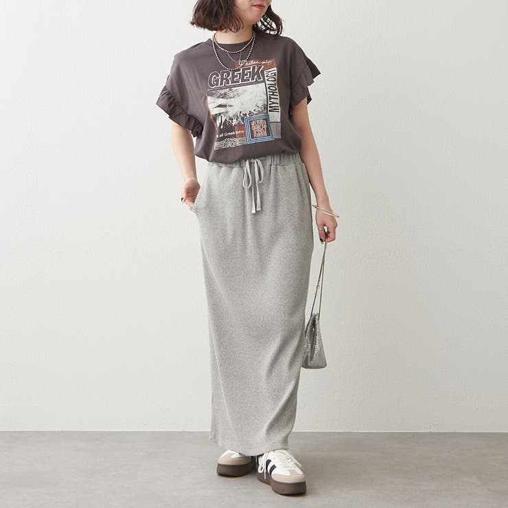 【NAO】袖フリルTシャツ | RMAF　NICE CLAUP / OLIVE des OLIVE | 詳細画像12 
