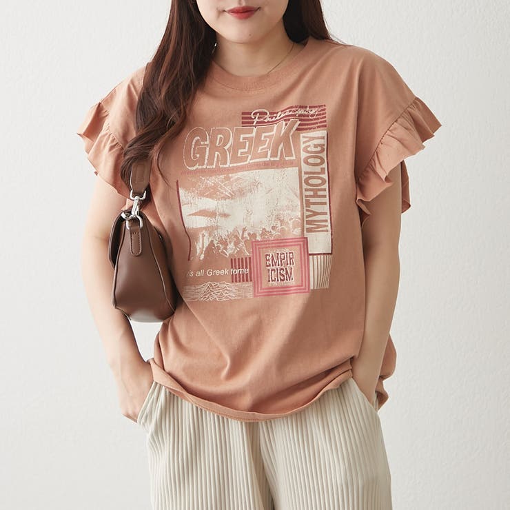 【NAO】袖フリルTシャツ | RMAF　NICE CLAUP / OLIVE des OLIVE | 詳細画像16 