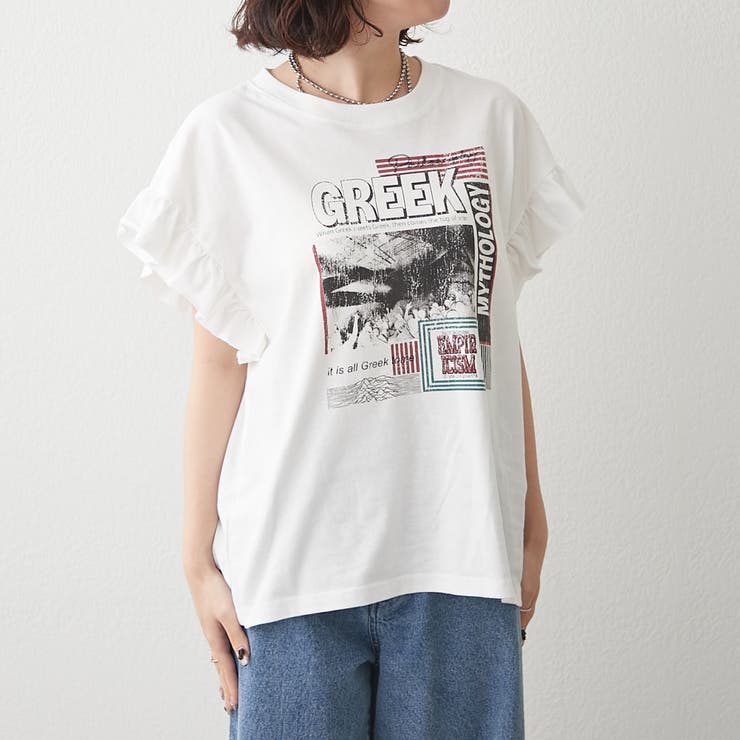 【NAO】袖フリルTシャツ | RMAF　NICE CLAUP / OLIVE des OLIVE | 詳細画像27 