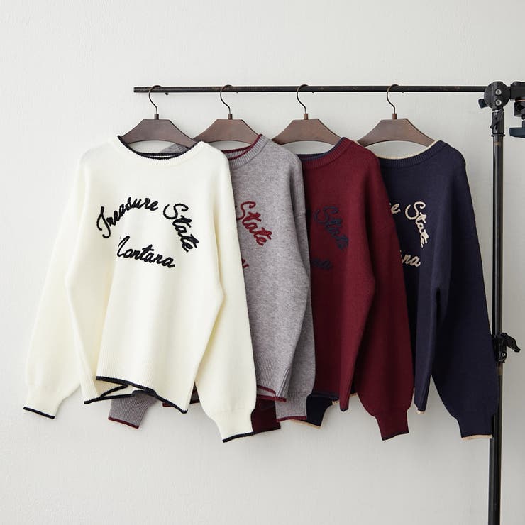 【NAO】コード刺繍ロゴプルオ-バー | RMAF　NICE CLAUP / OLIVE des OLIVE | 詳細画像1 