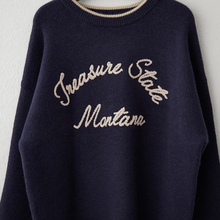 【NAO】コード刺繍ロゴプルオ-バー | RMAF　NICE CLAUP / OLIVE des OLIVE | 詳細画像4 