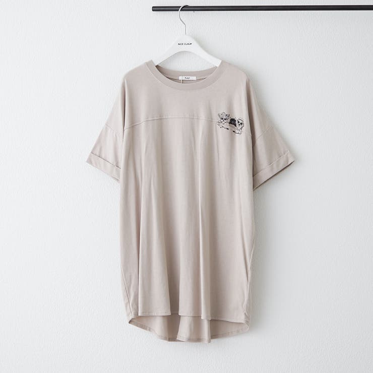 【NAO】色々釦チュニックTシャツ | RMAF　NICE CLAUP / OLIVE des OLIVE | 詳細画像2 