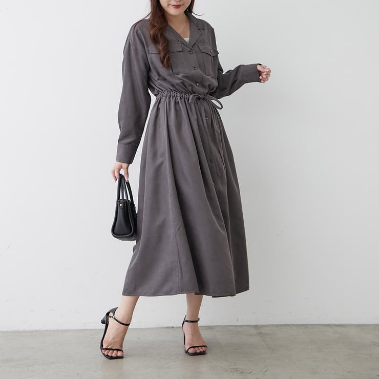 NAO】開襟シャツワンピース[品番：OLOW0016679]｜RMAF NICE CLAUP