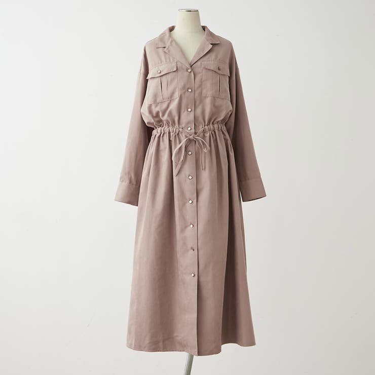 NAO】開襟シャツワンピース[品番：OLOW0016679]｜RMAF NICE CLAUP