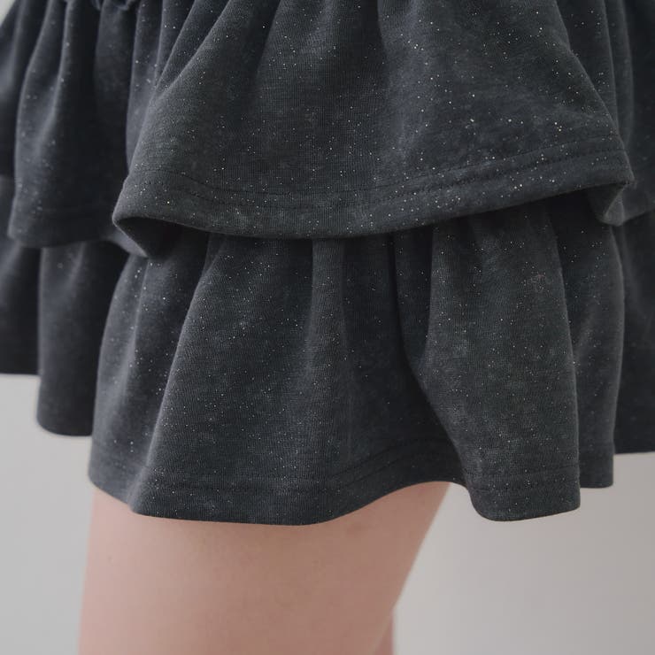 【セットアップ対応】ピグメント風スウェットティアードスカート | RMAF　NICE CLAUP / OLIVE des OLIVE | 詳細画像33 