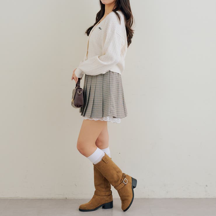 【セットアップ対応】裾レースプリーツスカート | RMAF　NICE CLAUP / OLIVE des OLIVE | 詳細画像17 