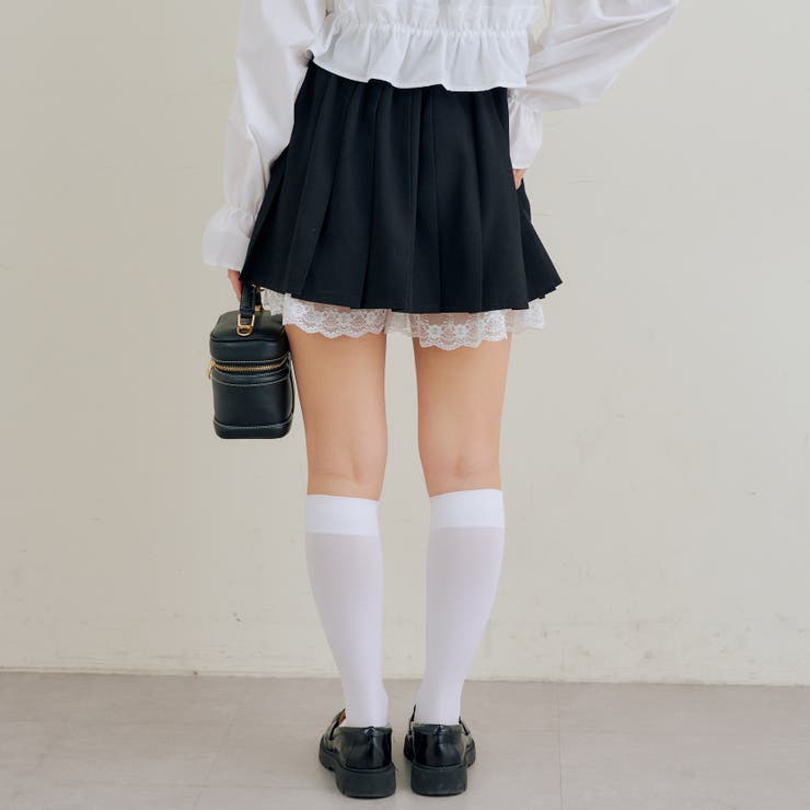 【セットアップ対応】裾レースプリーツスカート | RMAF　NICE CLAUP / OLIVE des OLIVE | 詳細画像24 