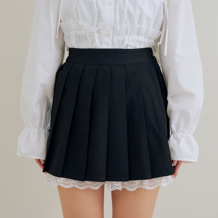 【セットアップ対応】裾レースプリーツスカート | RMAF　NICE CLAUP / OLIVE des OLIVE | 詳細画像30 