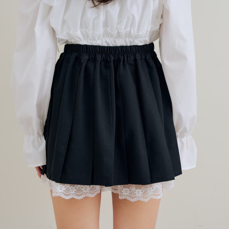 【セットアップ対応】裾レースプリーツスカート | RMAF　NICE CLAUP / OLIVE des OLIVE | 詳細画像32 