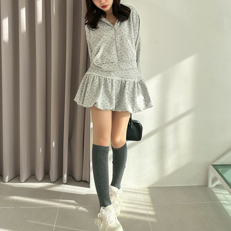 【セットアップ対応】レースバルーンミニスカート | RMAF　NICE CLAUP / OLIVE des OLIVE | 詳細画像14 