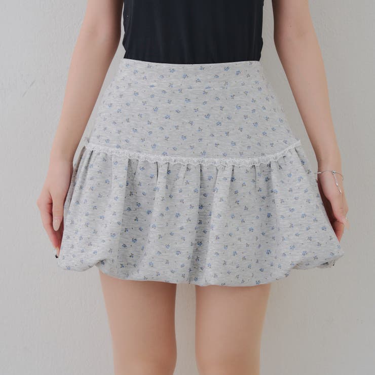 【セットアップ対応】レースバルーンミニスカート | RMAF　NICE CLAUP / OLIVE des OLIVE | 詳細画像20 