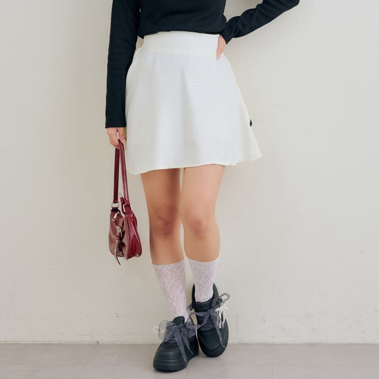 バックリボンモチーフミニスカート | RMAF　NICE CLAUP / OLIVE des OLIVE | 詳細画像14 