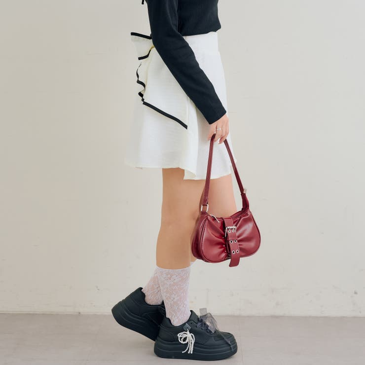 バックリボンモチーフミニスカート | RMAF　NICE CLAUP / OLIVE des OLIVE | 詳細画像17 