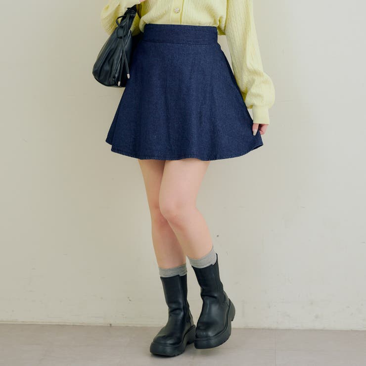 バックリボンモチーフミニスカート | RMAF　NICE CLAUP / OLIVE des OLIVE | 詳細画像23 