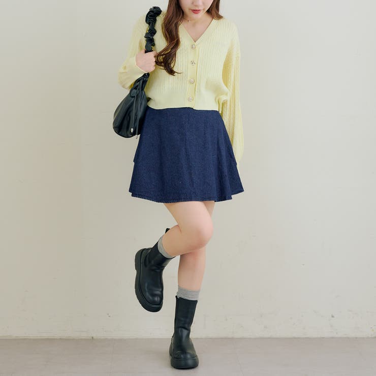 バックリボンモチーフミニスカート | RMAF　NICE CLAUP / OLIVE des OLIVE | 詳細画像29 