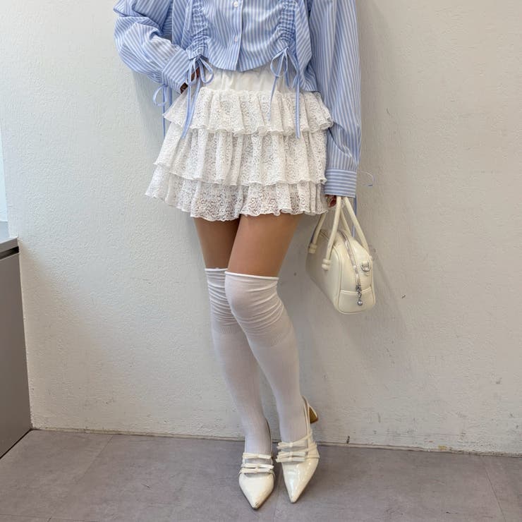 ティアードミニスカート | NICE CLAUP / OLIVE des OLIVE　OUTLET | 詳細画像3 