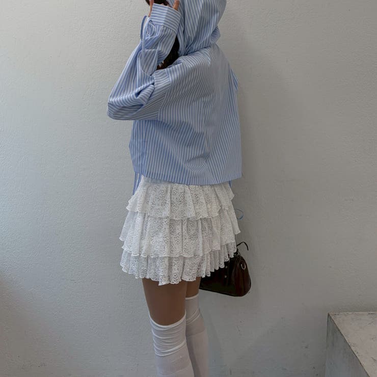 ティアードミニスカート | NICE CLAUP / OLIVE des OLIVE　OUTLET | 詳細画像5 