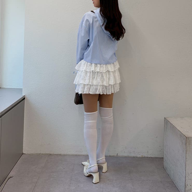 ティアードミニスカート | NICE CLAUP / OLIVE des OLIVE　OUTLET | 詳細画像6 