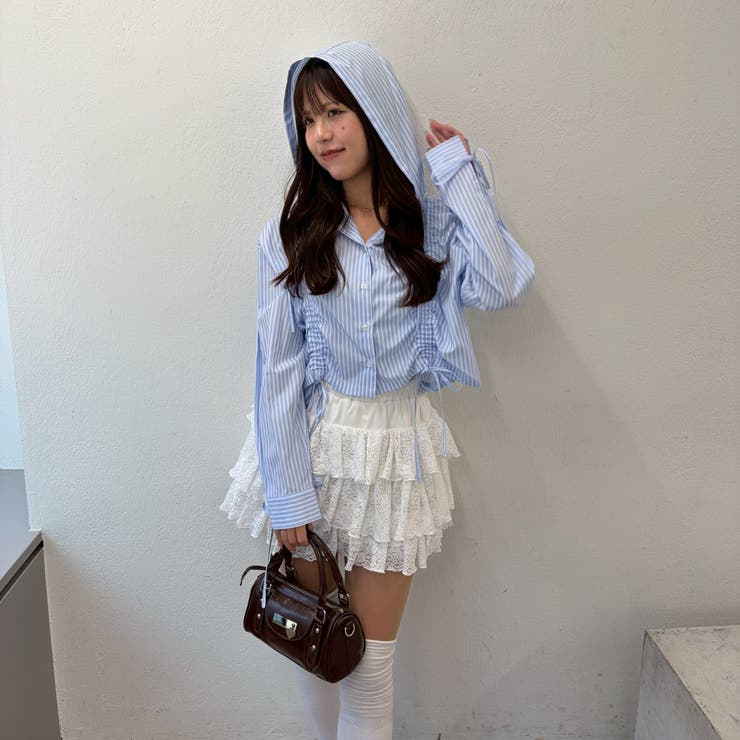 ティアードミニスカート | NICE CLAUP / OLIVE des OLIVE　OUTLET | 詳細画像14 